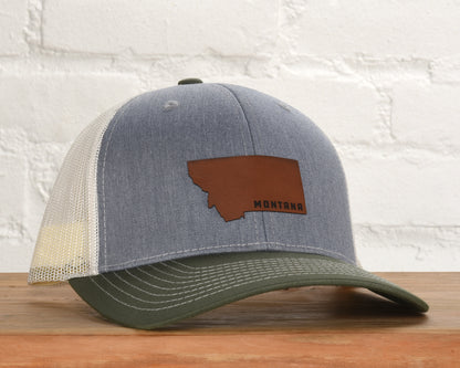 Montana State Outline Snapback