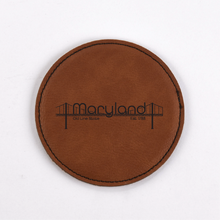Load image into Gallery viewer, Maryland PU Leather Coasters