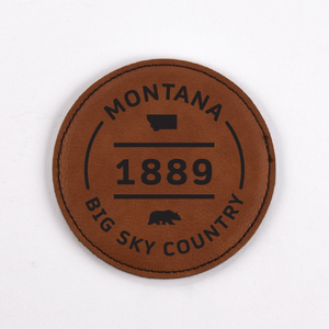 Montana PU Leather Coasters