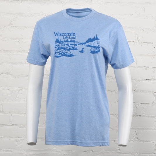 Wisconsin Lake Land Unisex Tee