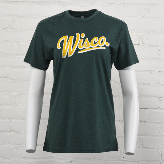 Wisconsin Wisco Script Unisex Tee