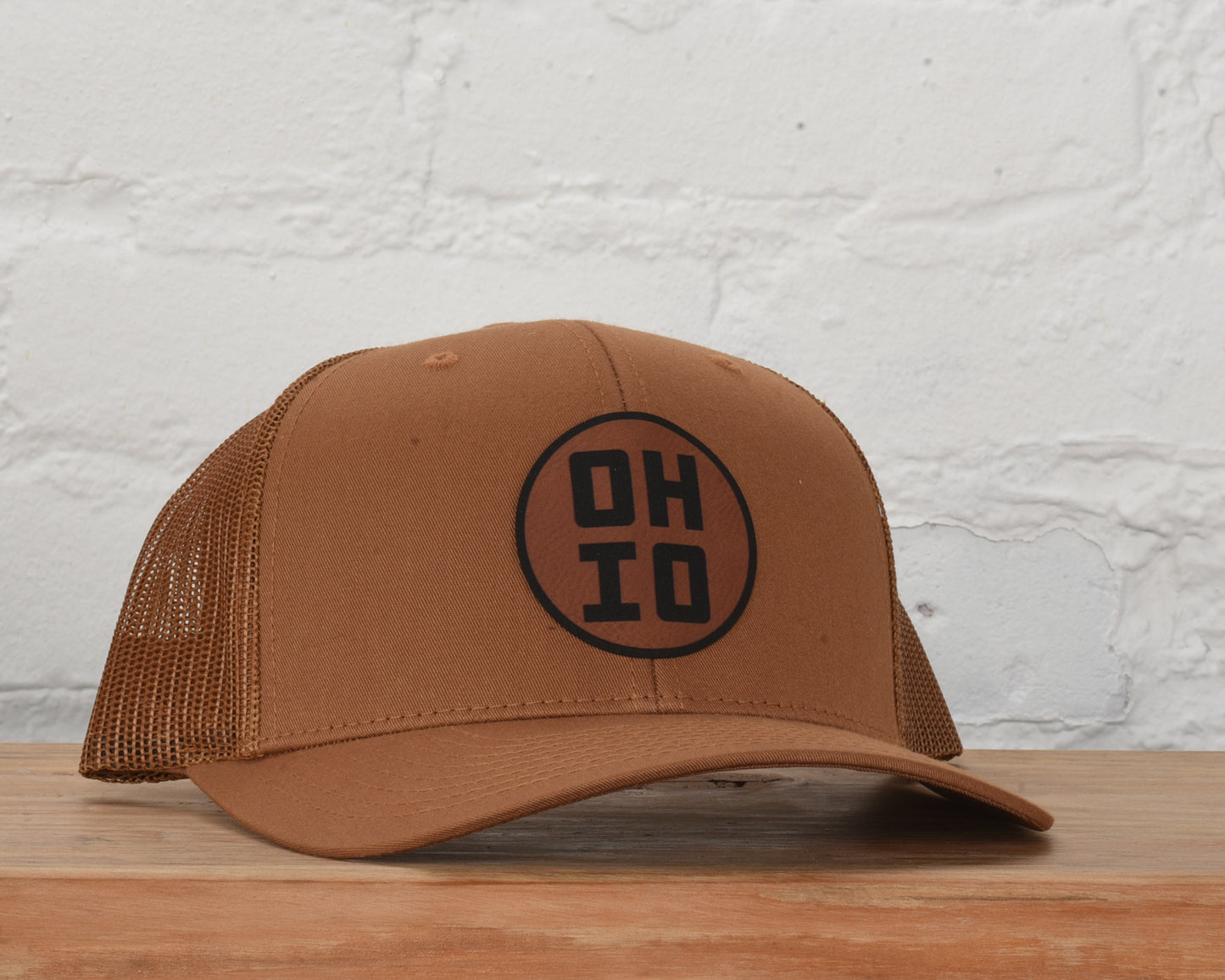 Ohio Erie PU Leather Snapback