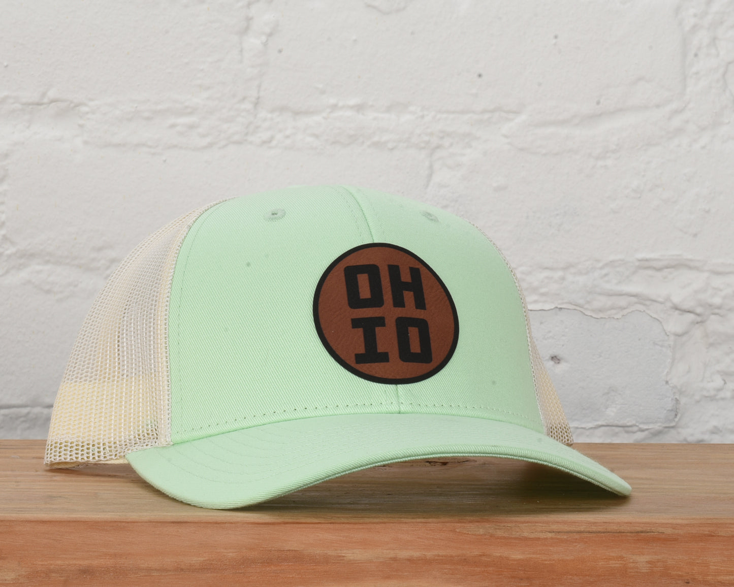 Ohio Erie PU Leather Snapback