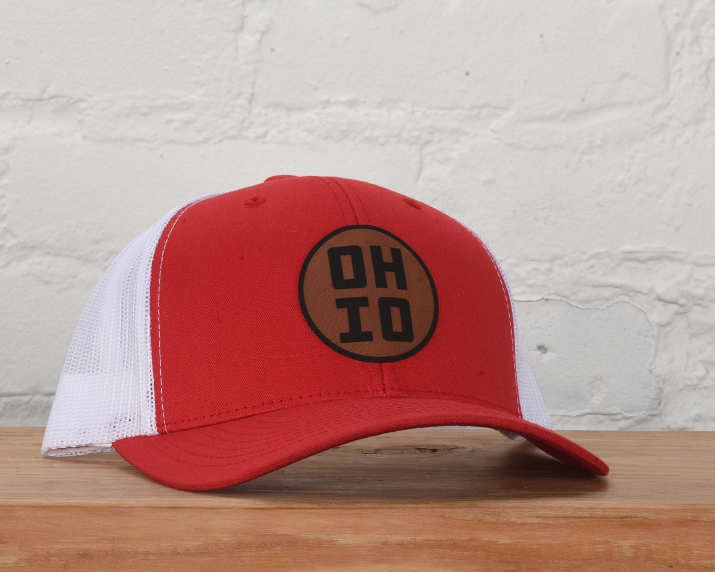 Ohio Erie PU Leather Snapback