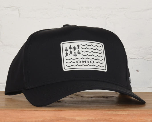 Ohio Water Waves Flag Snapback
