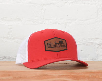 Oklahoma Buffalo Script Snapback