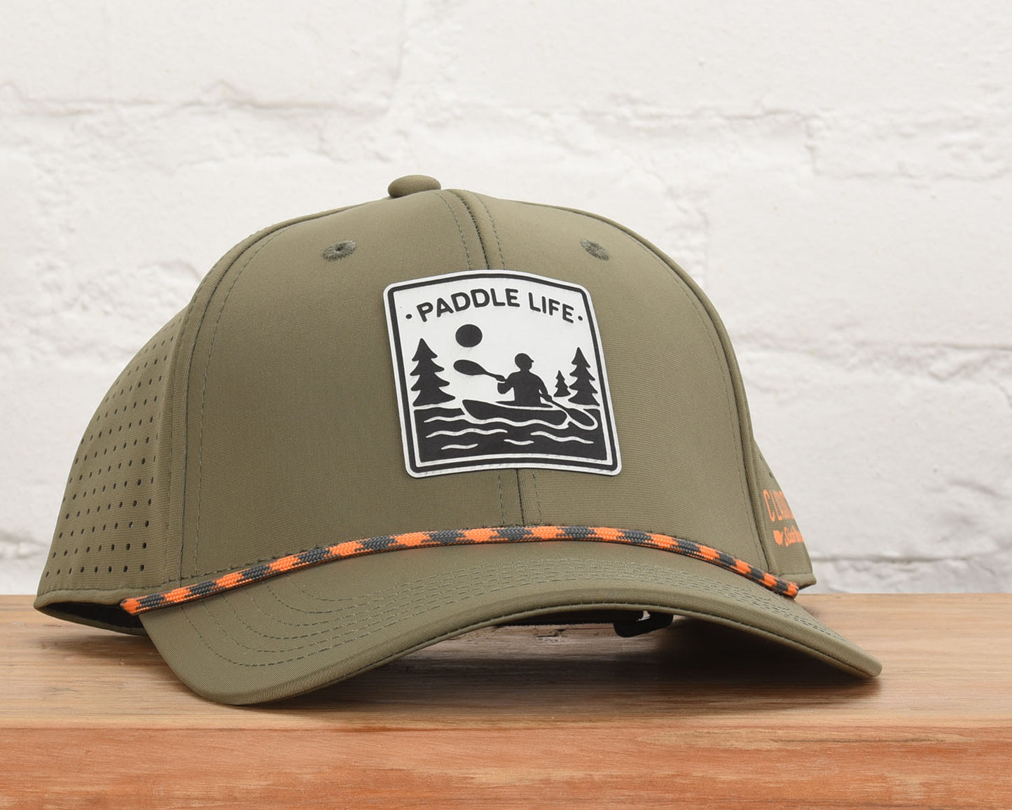 Paddle life Leather Patch Performance Dri-Fit Hat