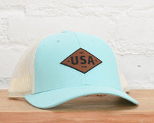 Load image into Gallery viewer, Patriot Leather Patch Snapback