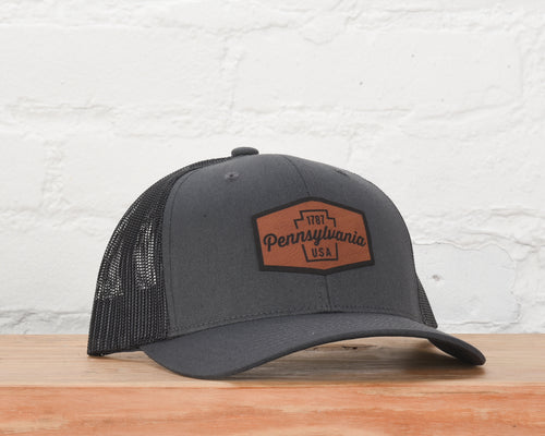 Pennsylvania Men's Snapback Hats, Classic State