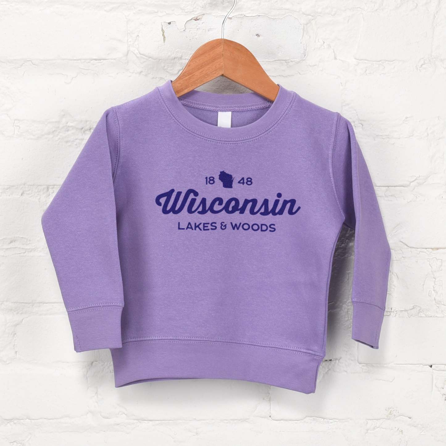 Wisconsin Kids Crewneck Sweatshirt