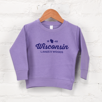 Wisconsin Kids Crewneck Sweatshirt