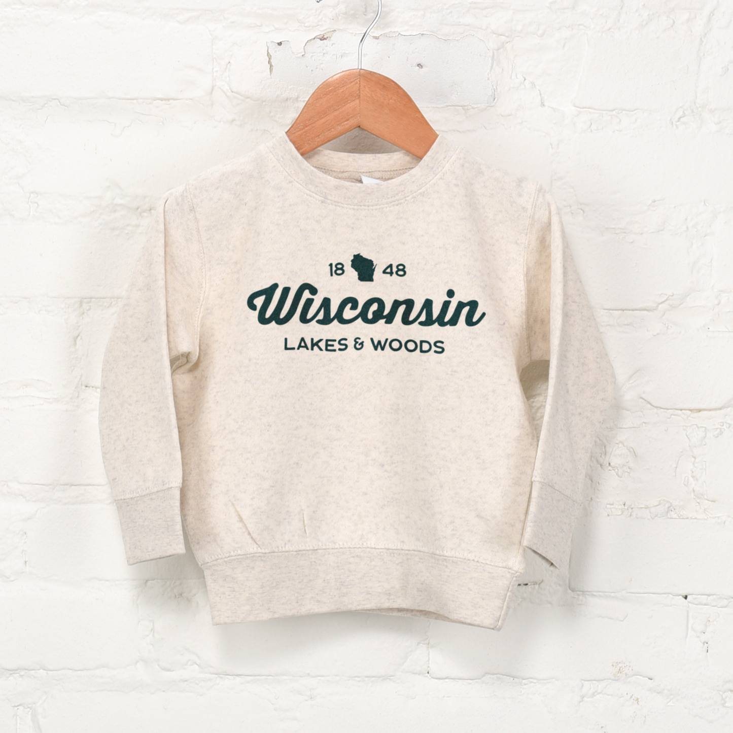 Wisconsin Kids Crewneck Sweatshirt
