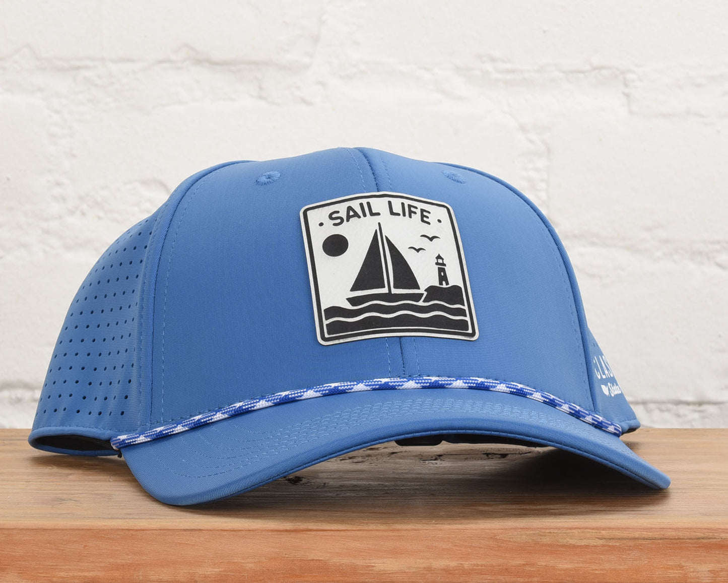 Sail Life Leather Patch Performance Dri-Fit Hat
