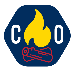 Colorado Campfire Sticker