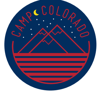 Camp Colorado Circle Sticker