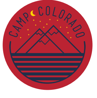 Camp Colorado Circle Sticker