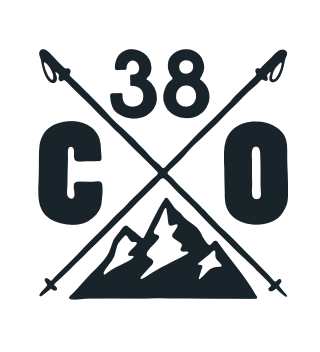 Colorado Ski Poles Sticker