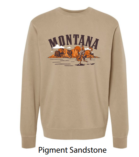 Montana Butte Unisex Crewneck