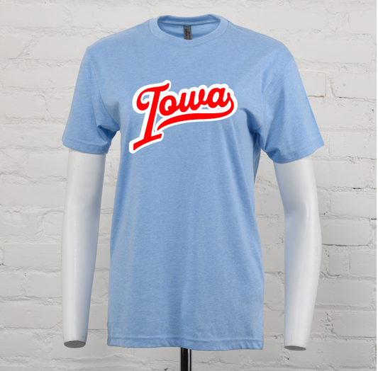 Iowa Summertime Script Unisex T-Shirt