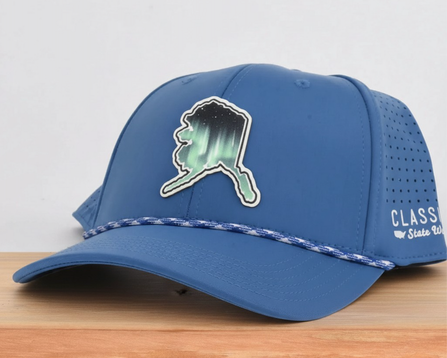 Northern Lights State Shape Performance Dri-Fit Hat (Custom)