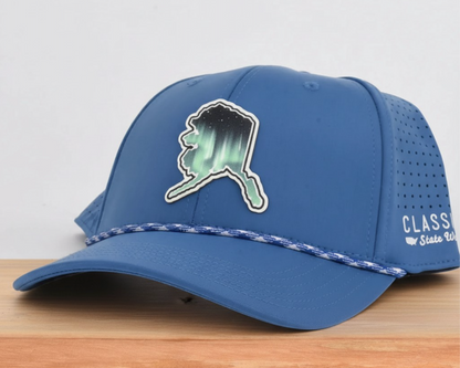 Northern Lights State Shape Performance Dri-Fit Hat (Custom)