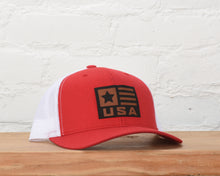 Load image into Gallery viewer, Single Star USA Snapback