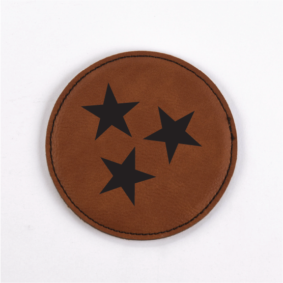 Tennessee PU Leather Coasters