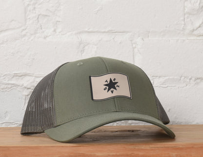 Texas Lone Star Flag Snapback Hat