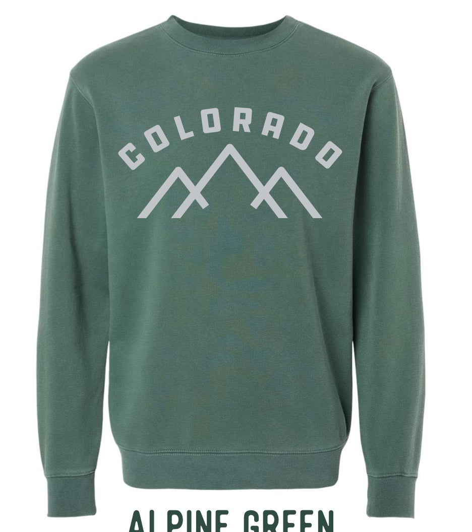 Colorado Mts Women's Crewneck