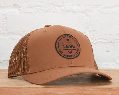 Utah 1896 Snapback