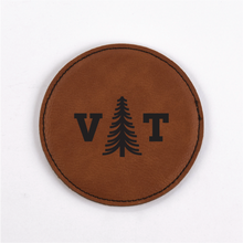 Load image into Gallery viewer, Vermont PU Leather Coasters