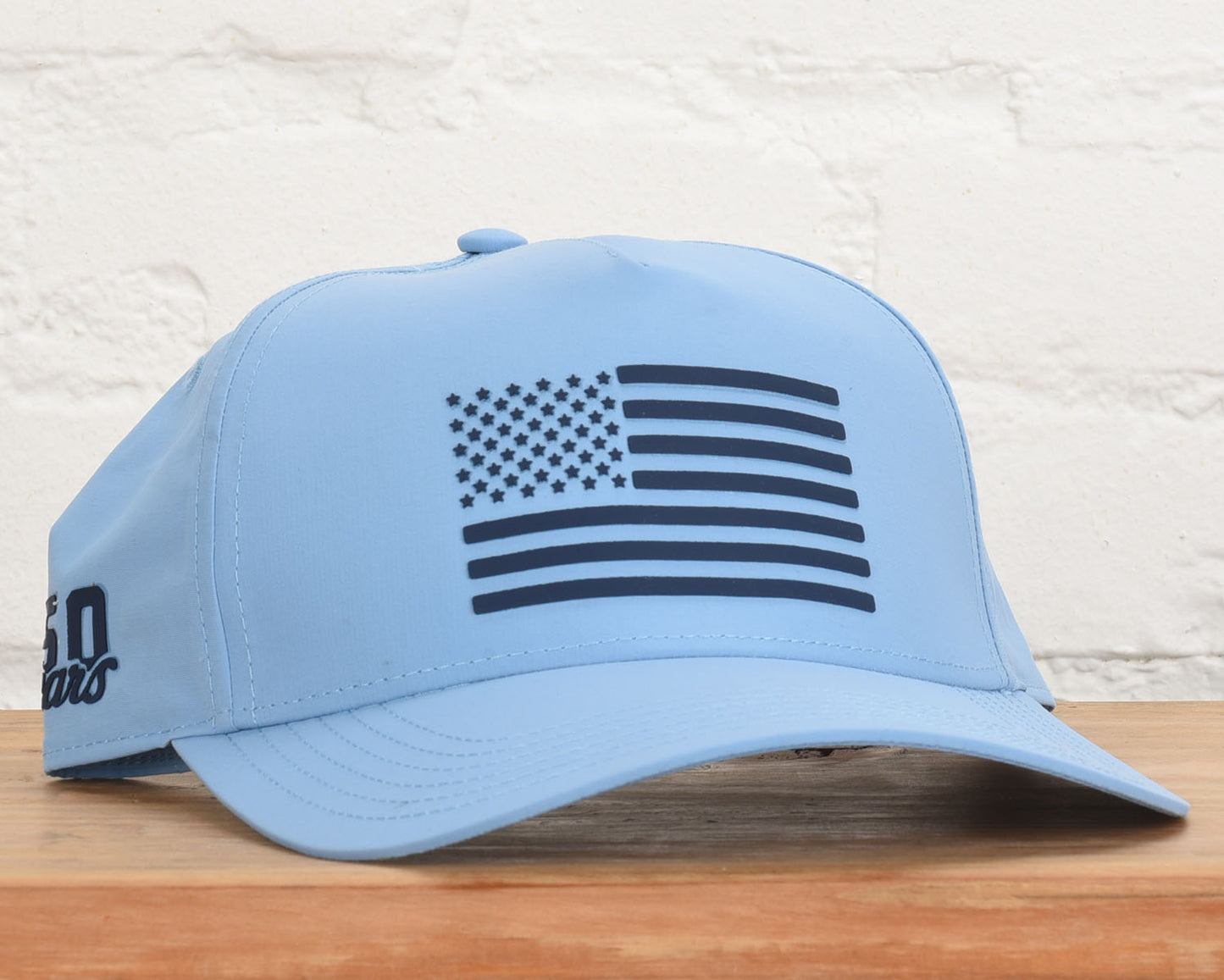 3D American Flag Sporty Nylon Snapback - 250 Anniversary