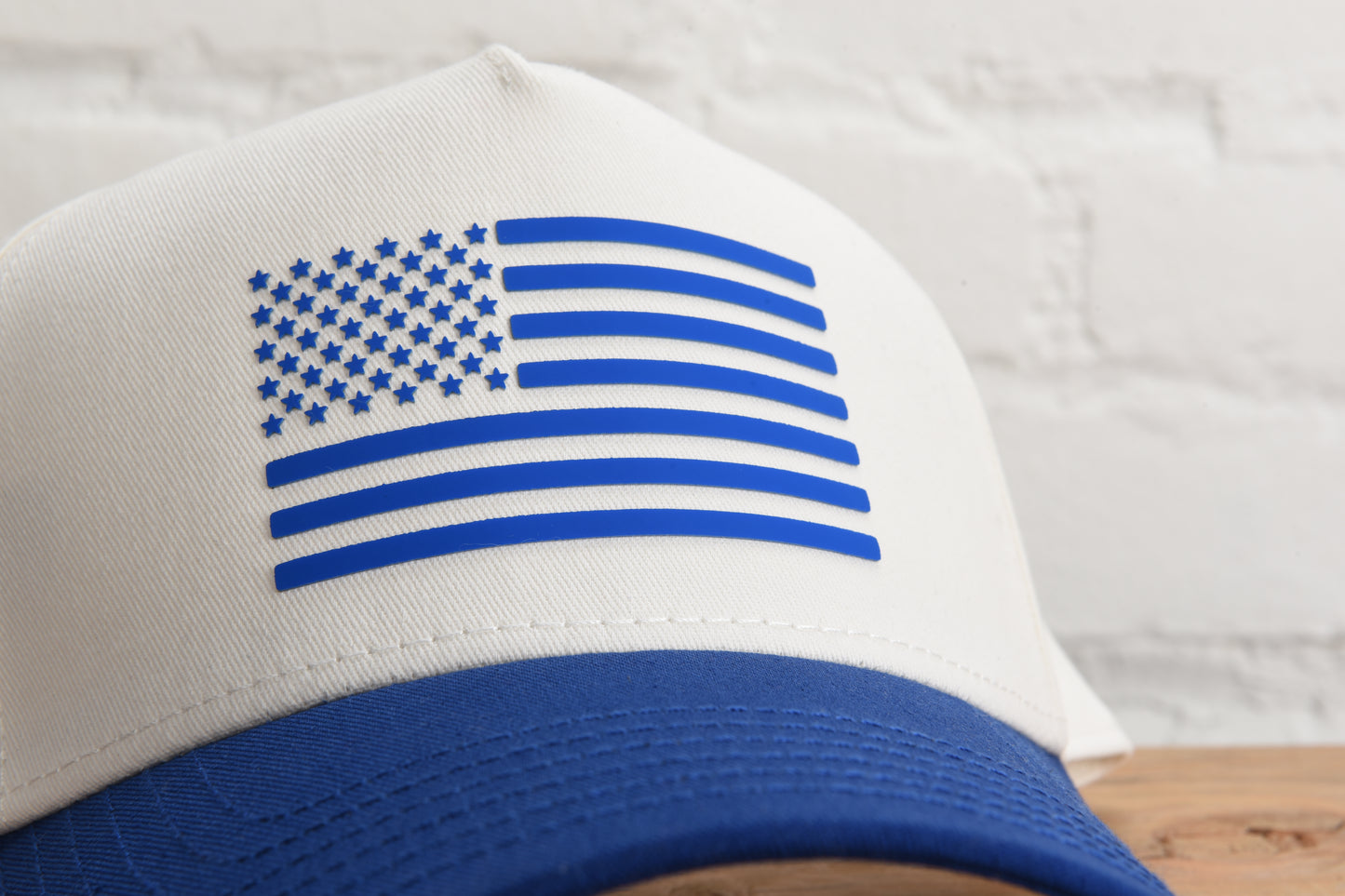 3D American Flag Two Tone Snapback - 250 Anniversary