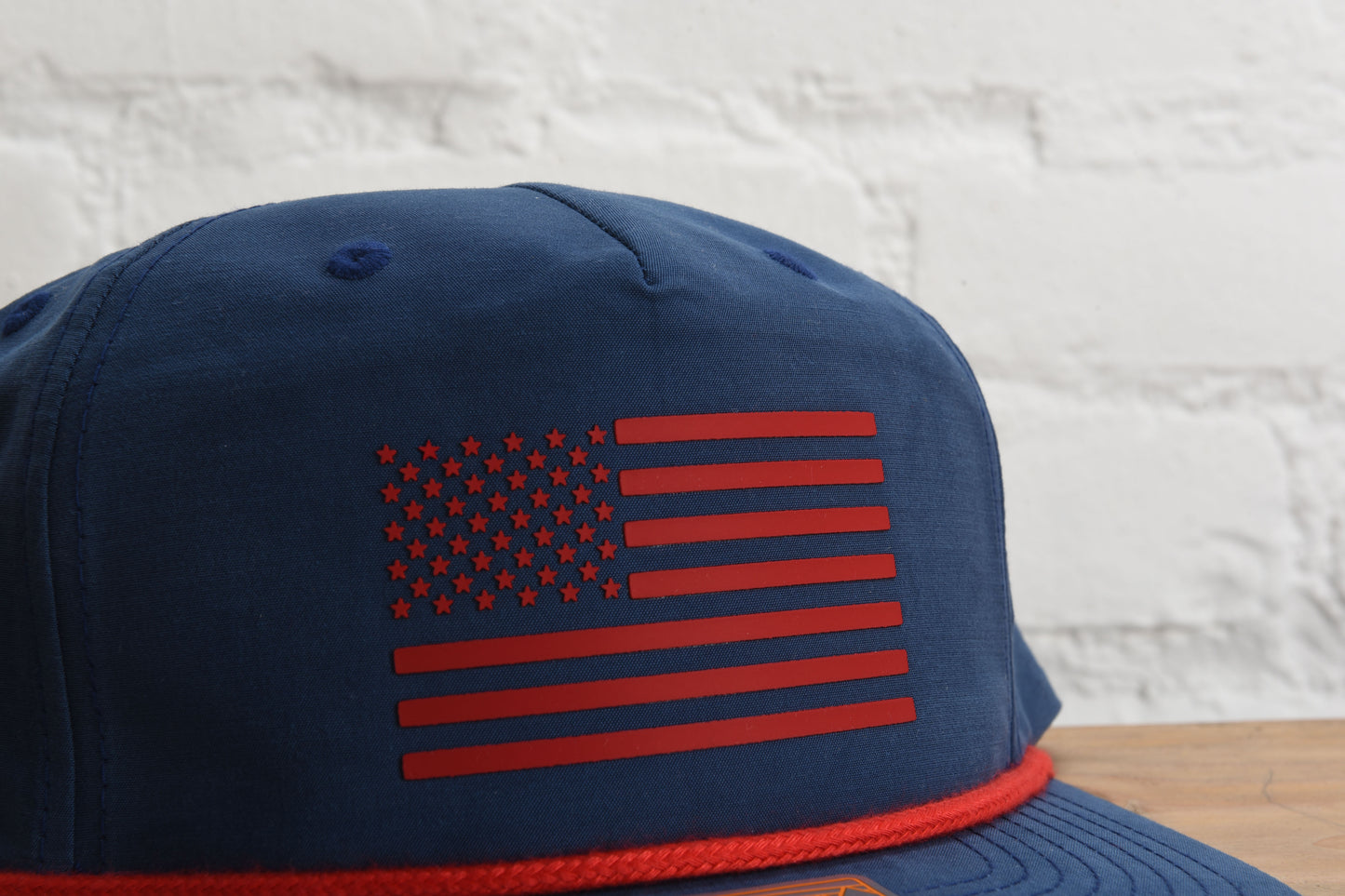 3D American Flag Rope Snapback - 250 Anniversary