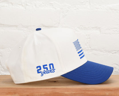 3D American Flag Two Tone Snapback - 250 Anniversary
