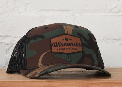 Wisconsin Lakes & Woods Snapback