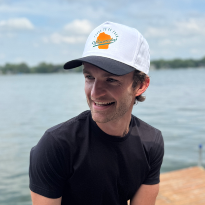 Wisconsin (proud to be from) Two Tone Snapback
