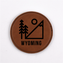 Load image into Gallery viewer, Wyoming PU Leather Coasters