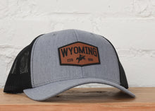 Load image into Gallery viewer, Wyoming Cowboy Hexagon Snapback