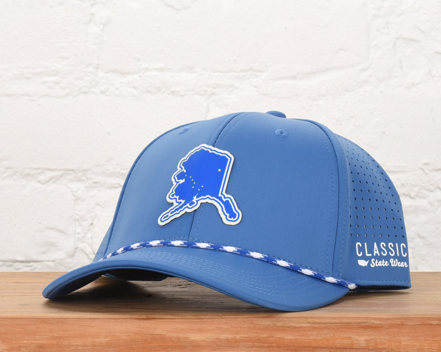 Alaska State Flag PLP Dri-fit Performance Rope Hat