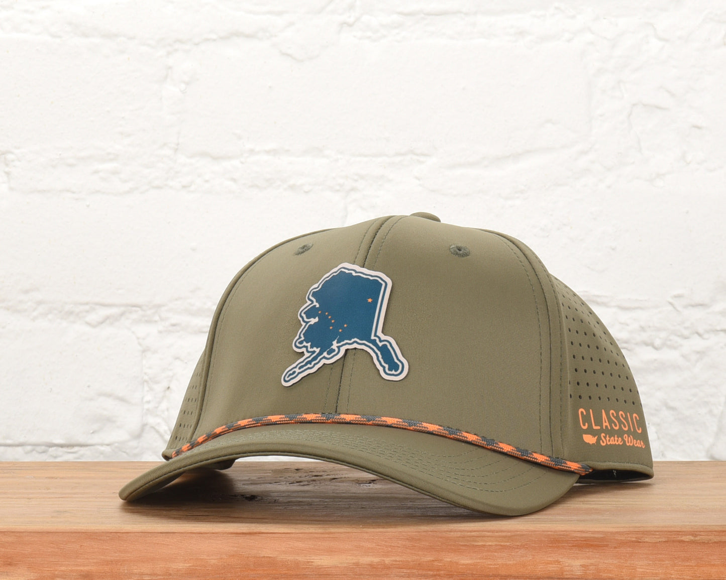 Alaska State Flag PLP Dri-fit Performance Rope Hat