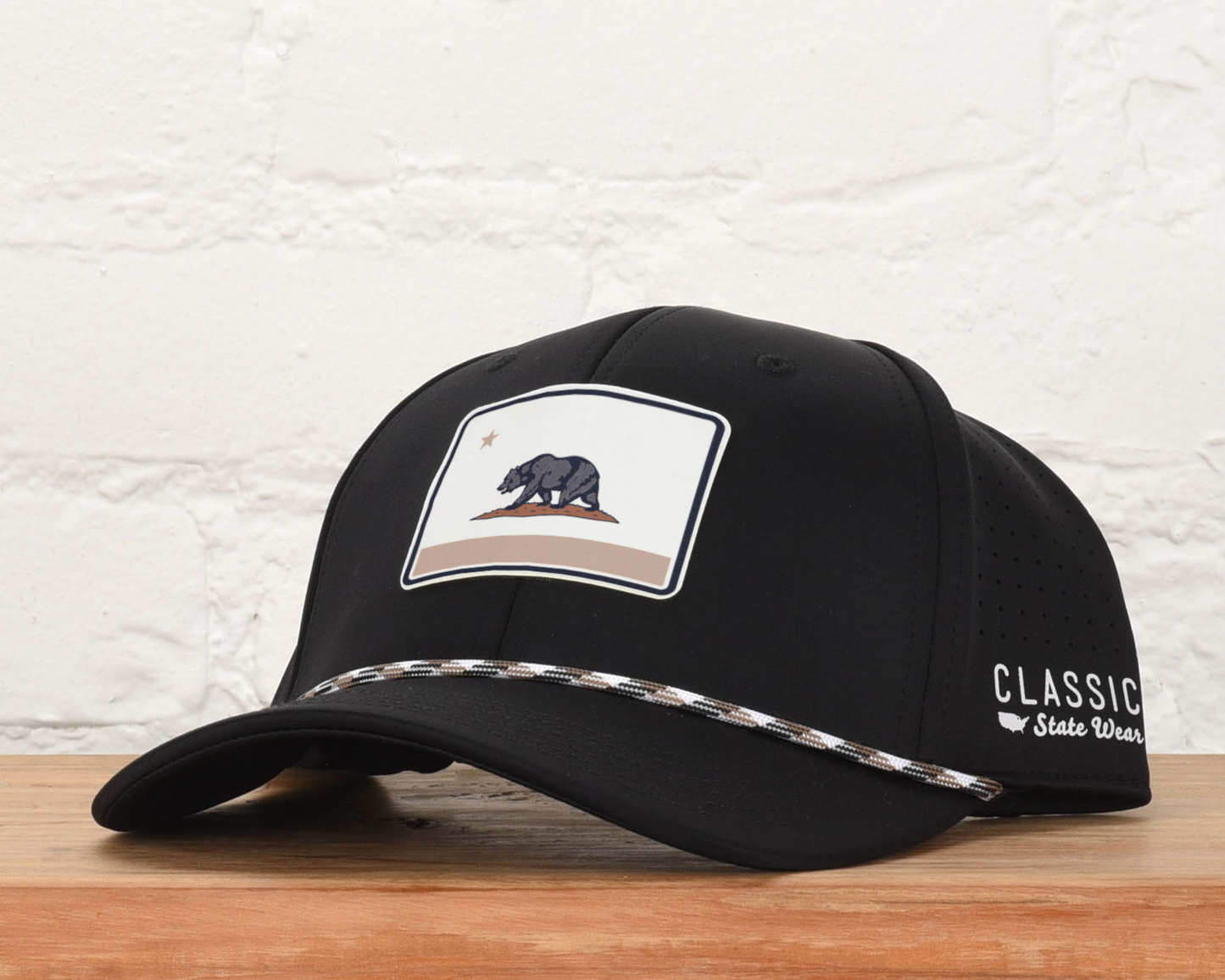 California State Flag PLP Dri-fit Performance Rope Hat