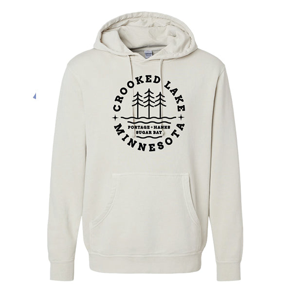 Crooked Lake Unisex Hoodie