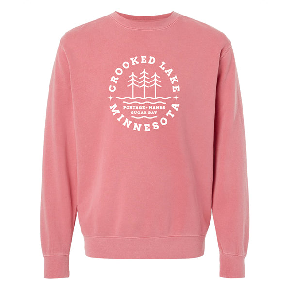 Crooked Lake Unisex Crewneck