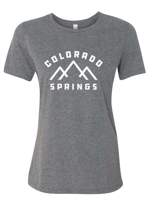 Colorado Springs Mountains Womens Tee