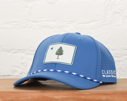 Maine State Flag PLP Dri-fit Performance Rope Hat