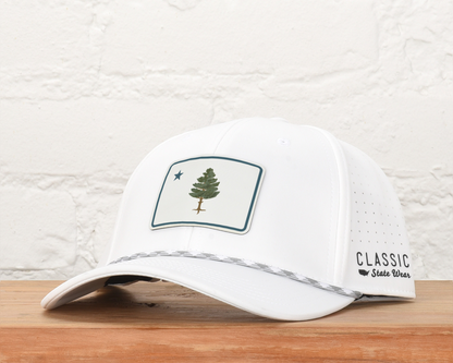 Maine State Flag PLP Dri-fit Performance Rope Hat