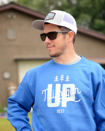 Michigan 1837 Unisex Premium Crewneck
