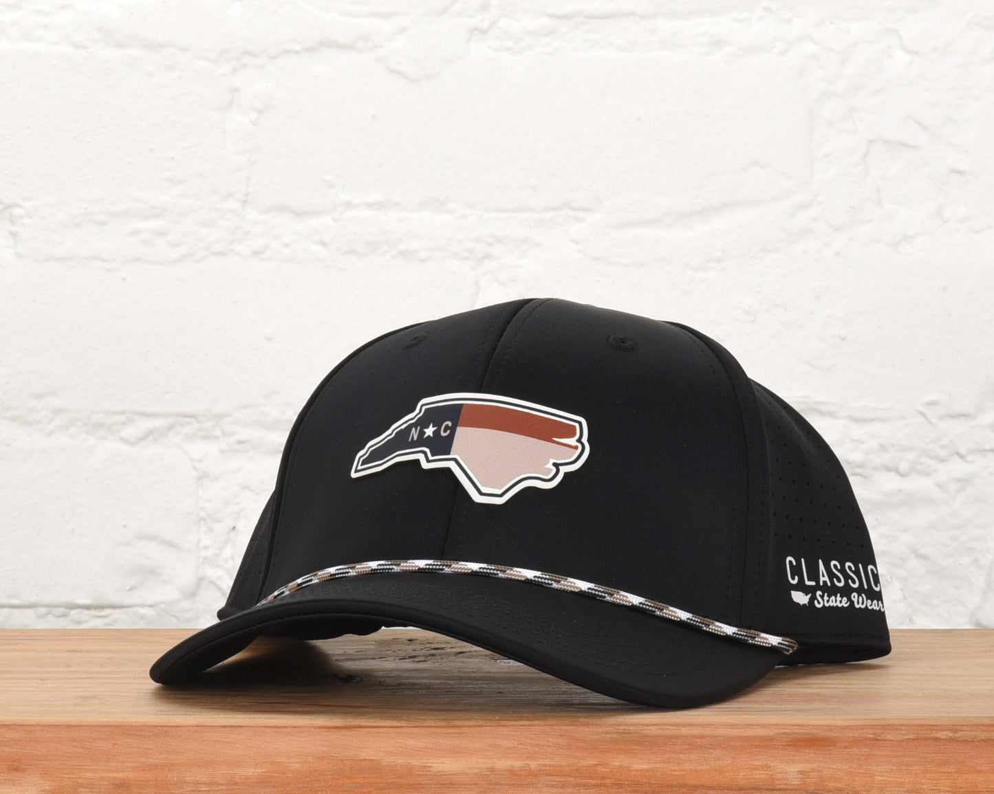 North Carolina State Flag PLP Dri-fit Performance Rope Hat
