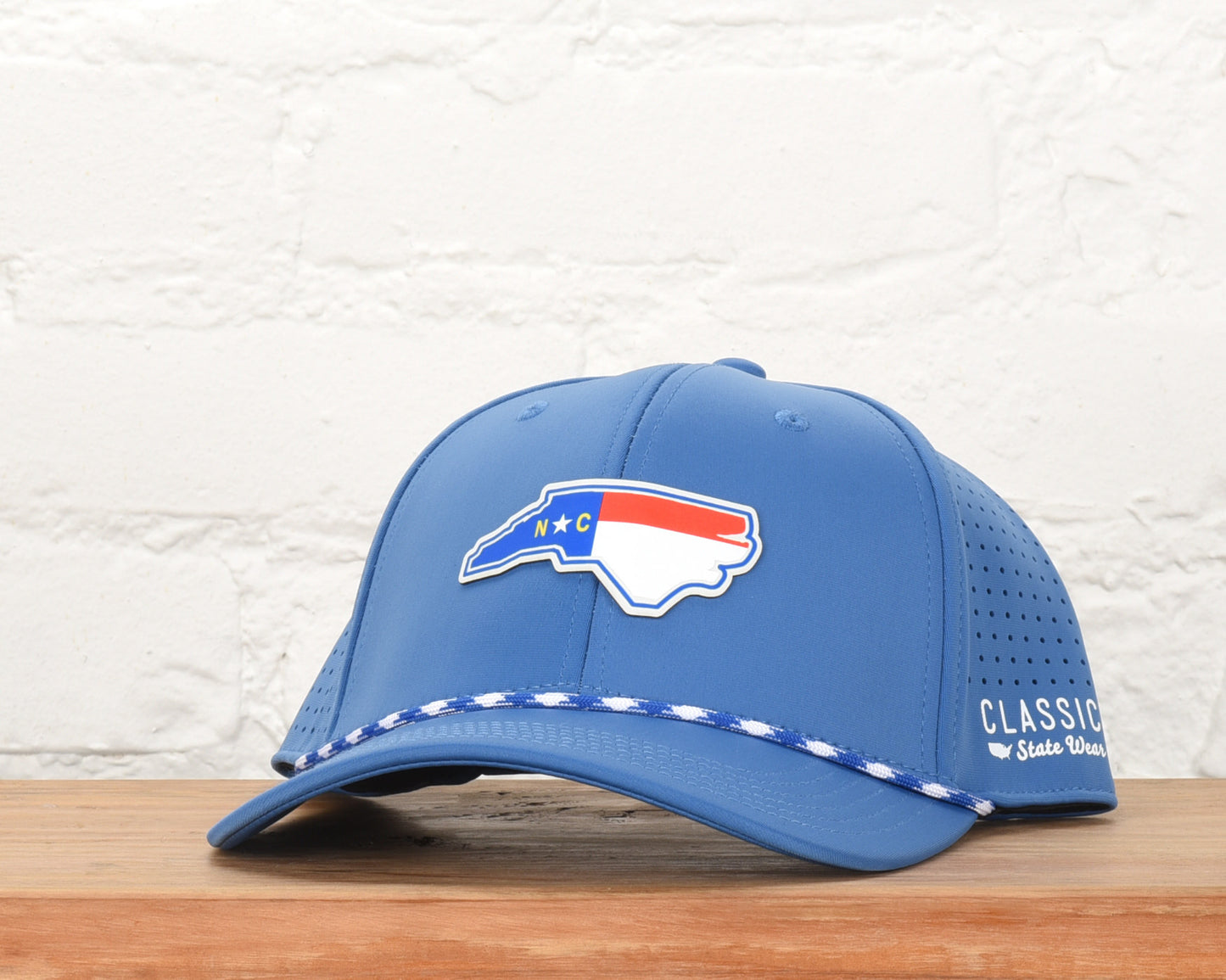 North Carolina State Flag PLP Dri-fit Performance Rope Hat